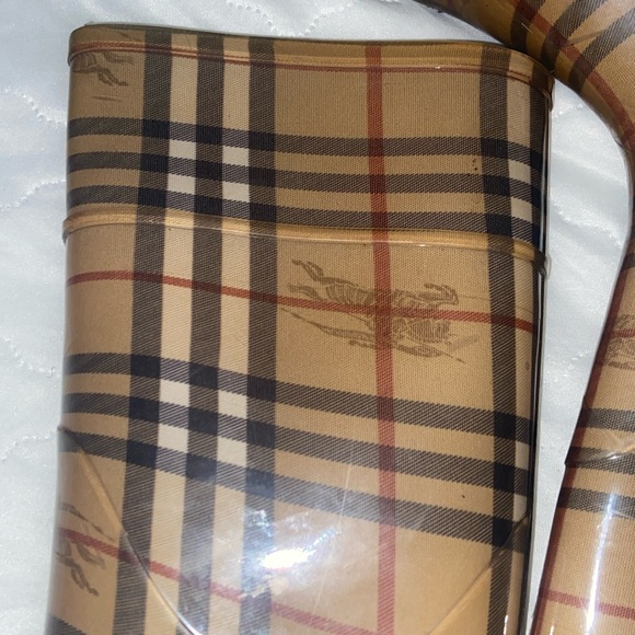 Burberry Tall Rain Boots - Picture 2 of 6